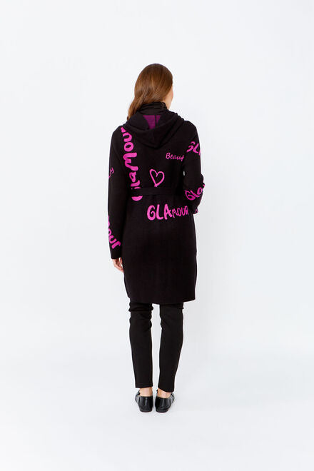 Frank Lyman Printed Knit Coat