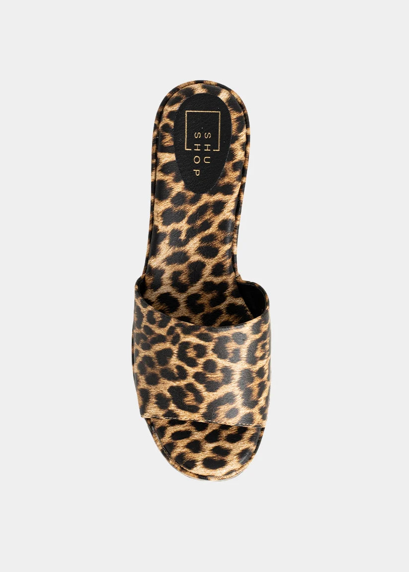 Shu Shop Ivy Platform Sandals Leopard