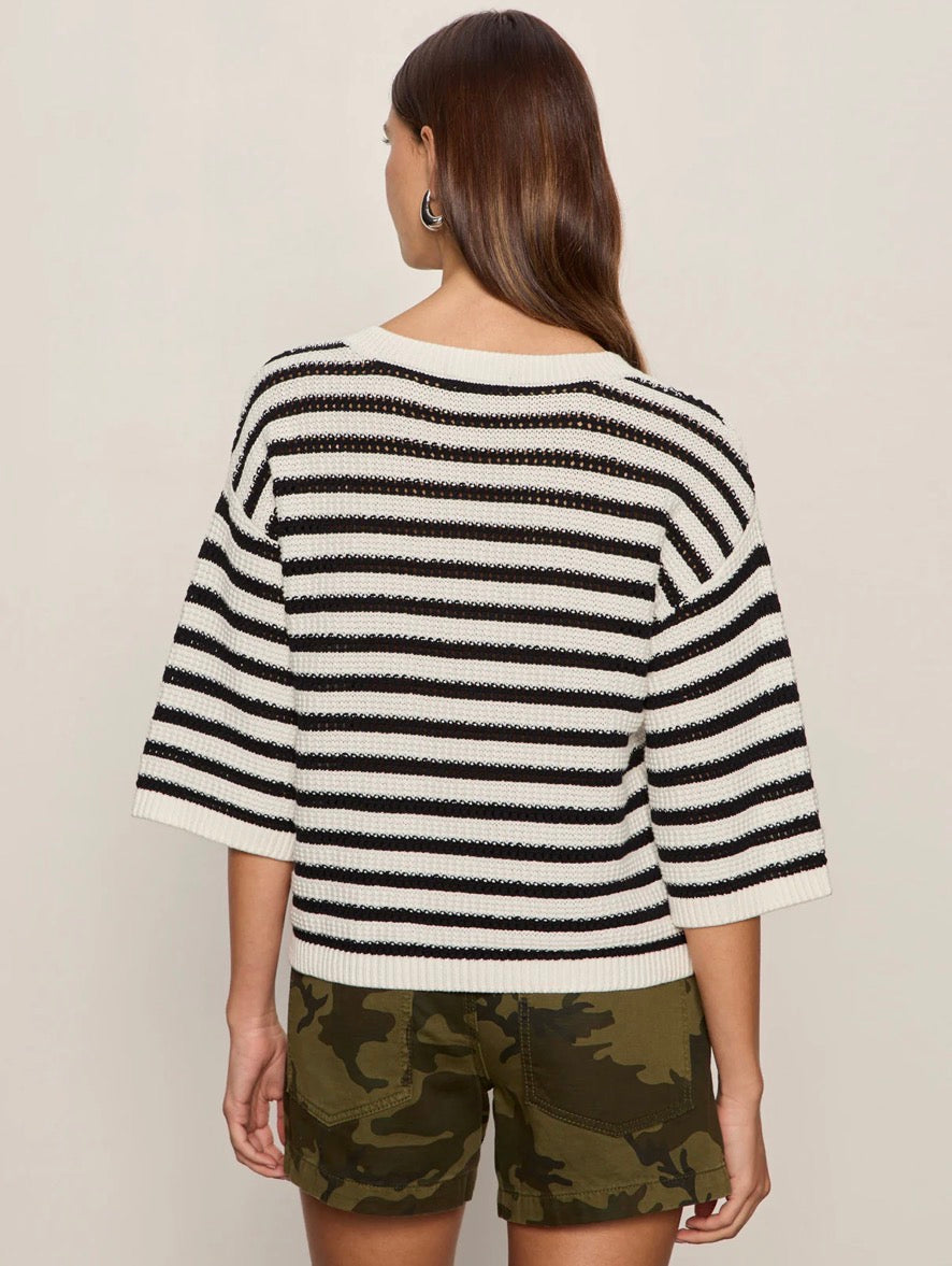 Sanctuary Elle Striped Sweater Tee