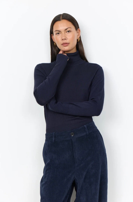 Soya Concept Dollie Turtleneck Navy