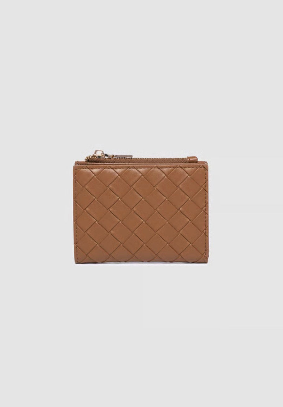 Louenhide Lily Woven Wallet Tan