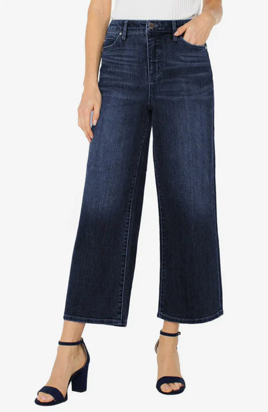 Liverpool The Stride Wide Leg Jeams Upland