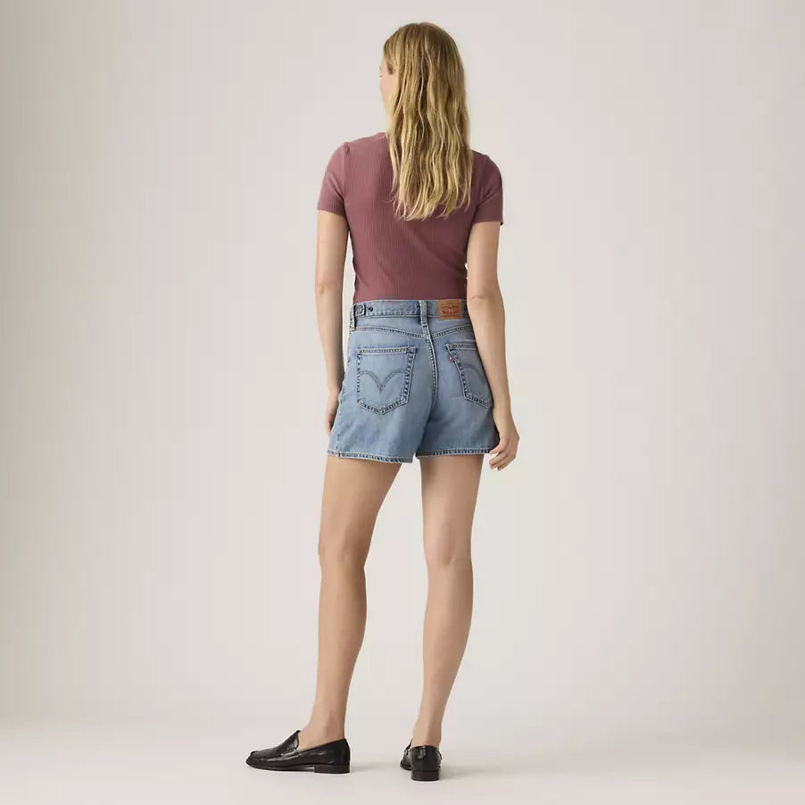 Levi’s Cinch Mid-Thigh Shorts Med Wash