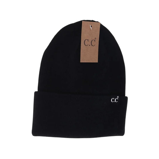 C.C Basic Beanie Black