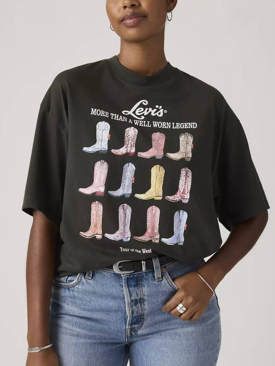 Levi’s All The Boots Graphic Tee
