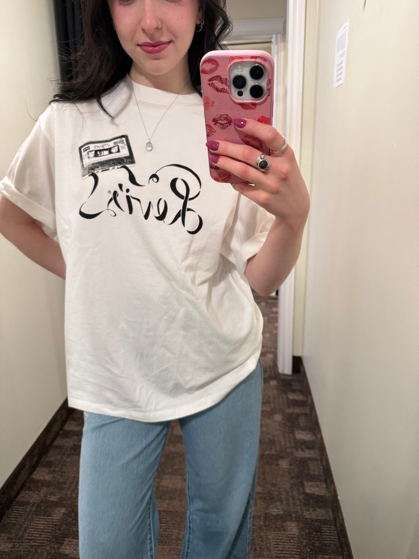 Levi’s Graphic Short Stack Tee White