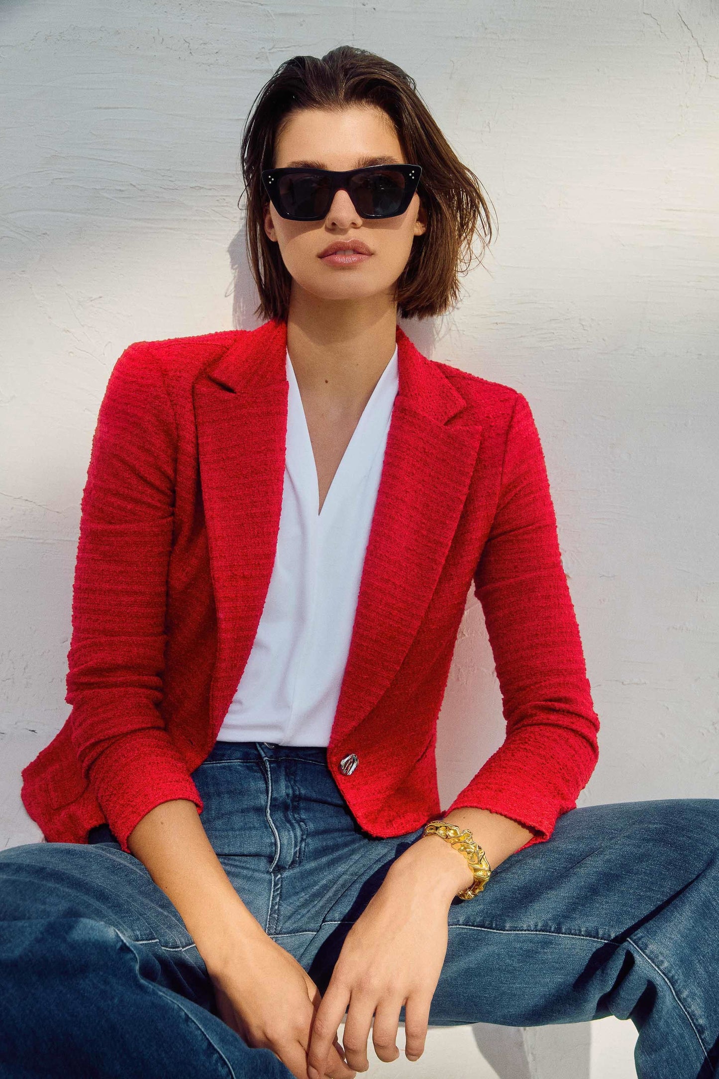 Bouclé Fitted Blazer
251239