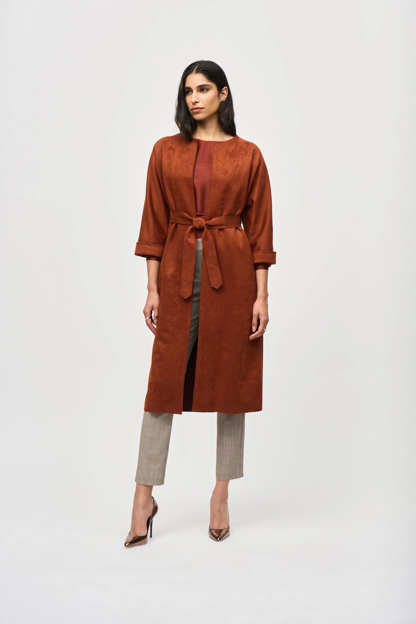 Scuba Suede Straight Fit Coat
243037
Magazine Style