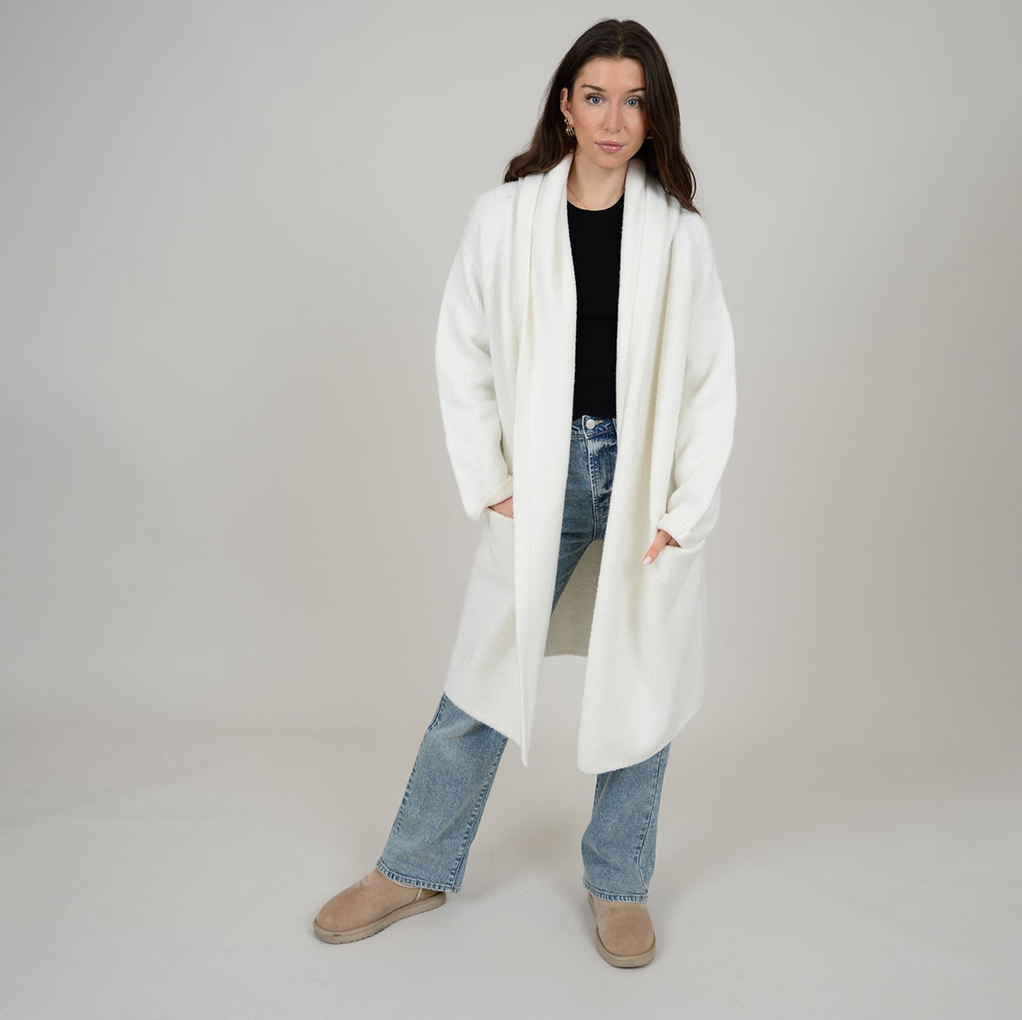 RD Style Gabby Hooded Coat Cardigan