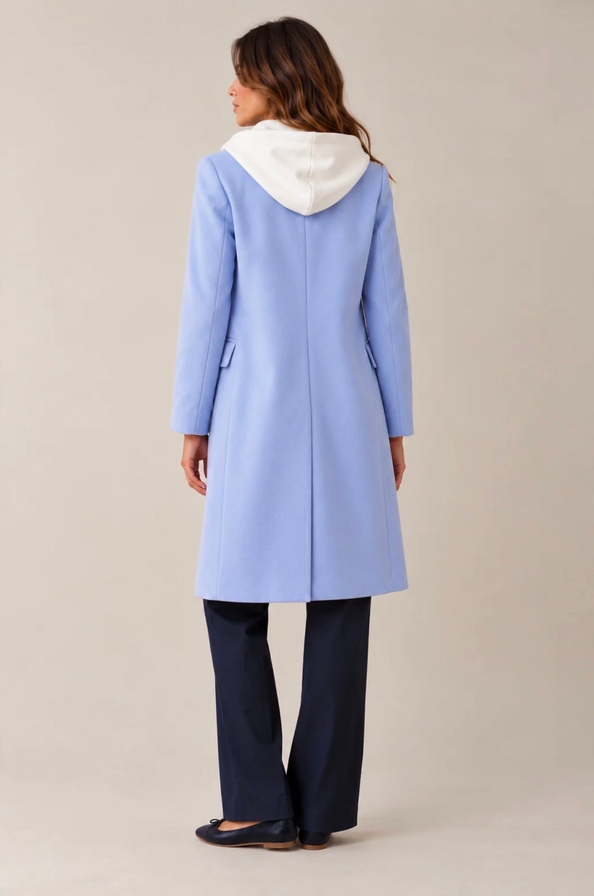 Tribal Soft Knit Removable Hood Coat Glazier