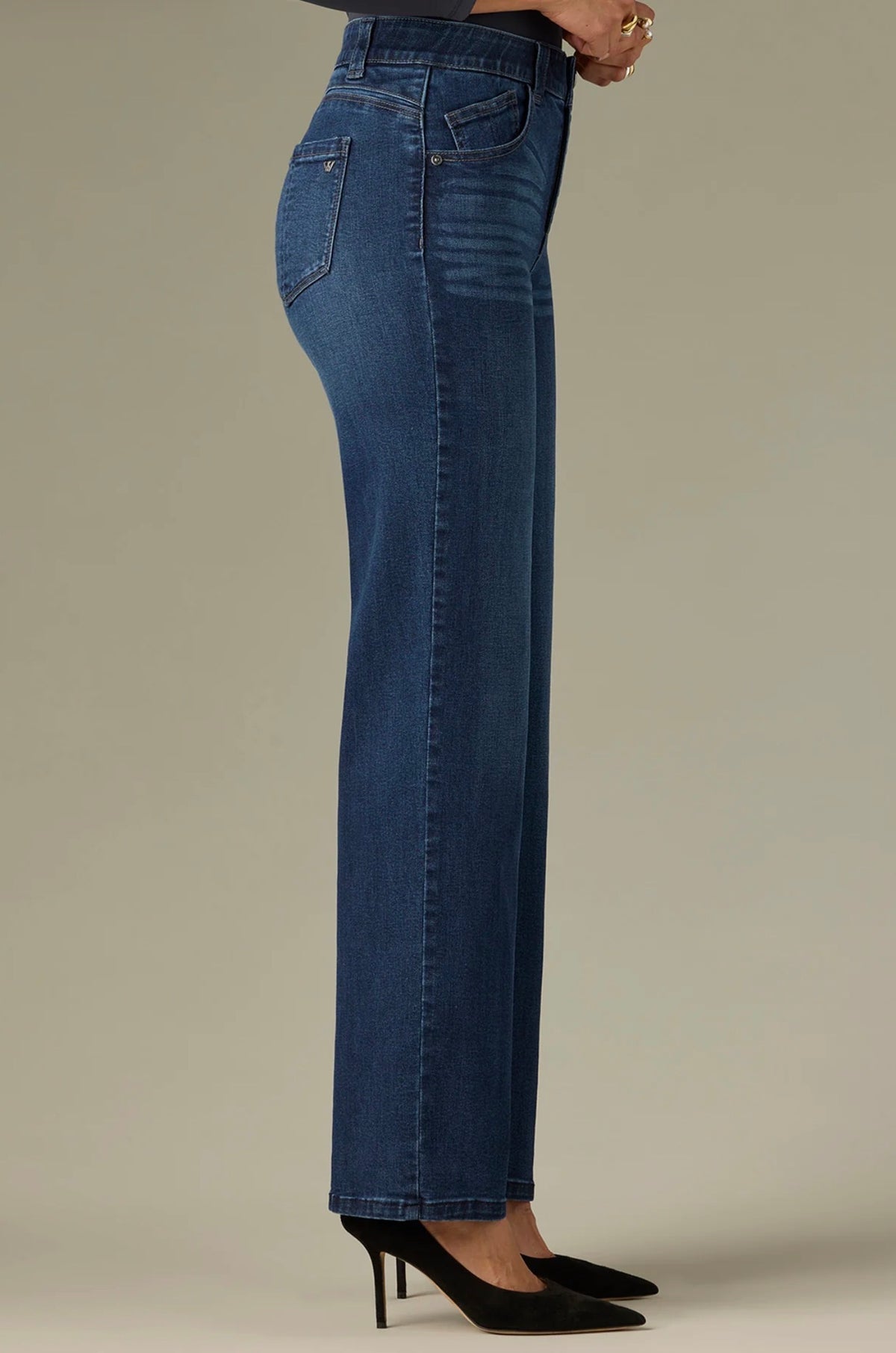 Wit & Wisdom Sawyer Mid Rise Straight Leg Jeans