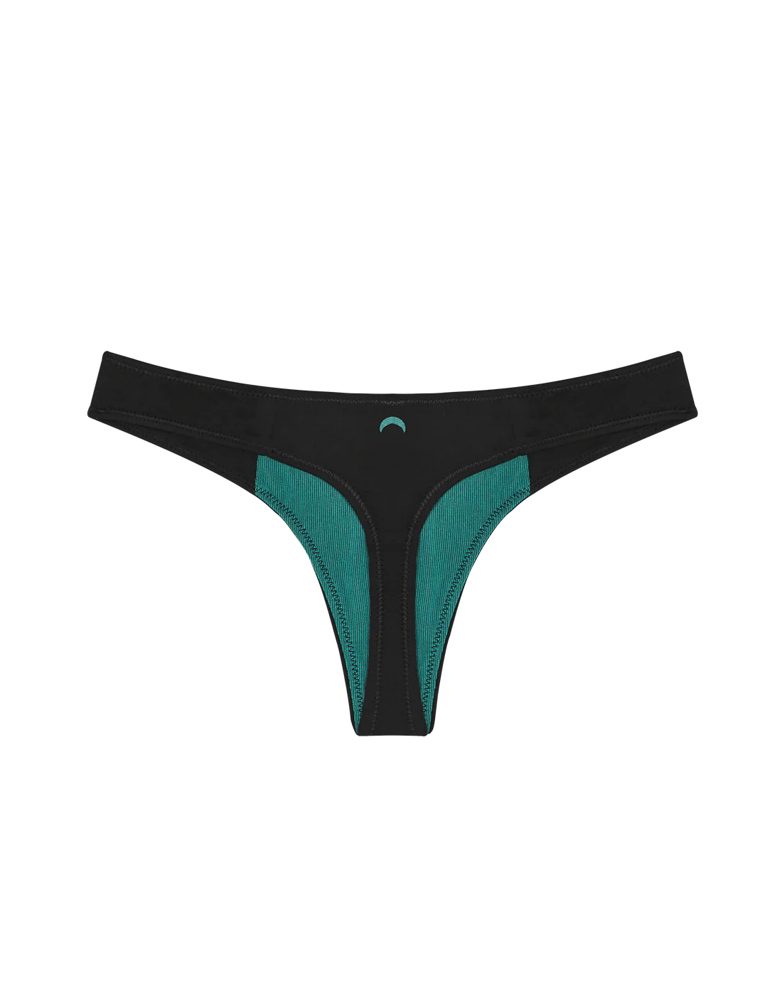 Huha Low Profile Thong Mineral Undies Black