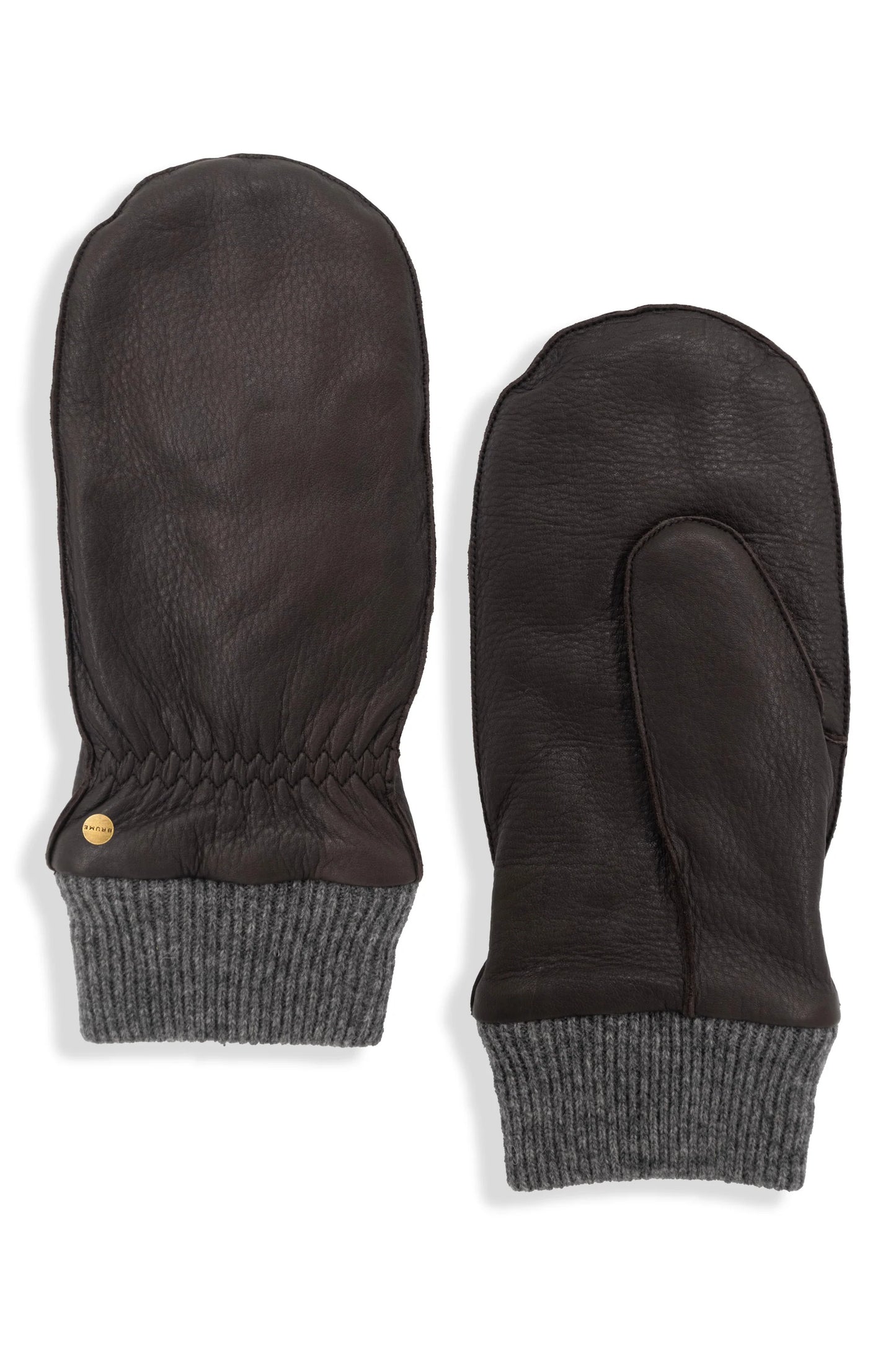 Brume Delta Mittens Brown