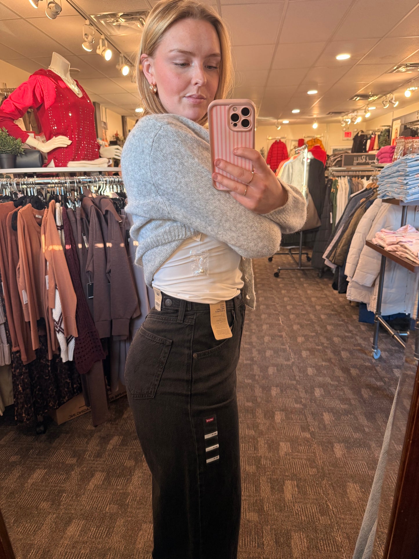 Levi’s Cinch Baggy Jeans Black