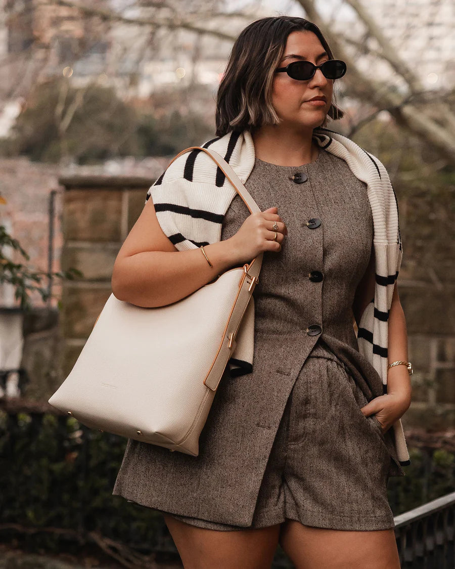 Louenhide Audrey Bucket Bag Vanilla