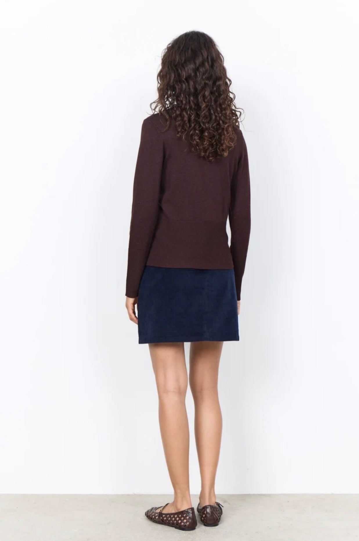Soya Concept Dollie Turtleneck Dark Plum
