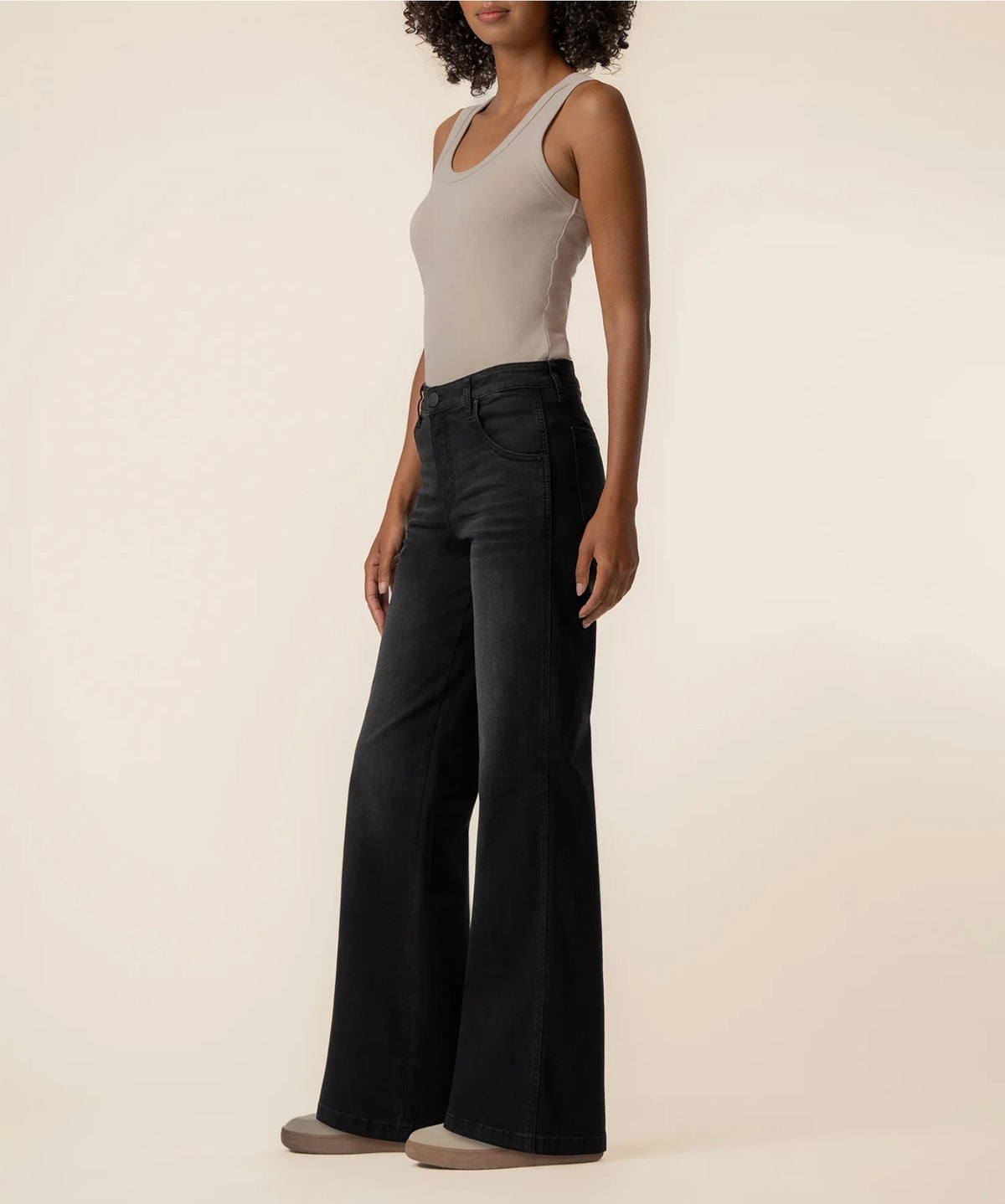 Kut Jodi High Rise Straight Leg Jeans Luscious