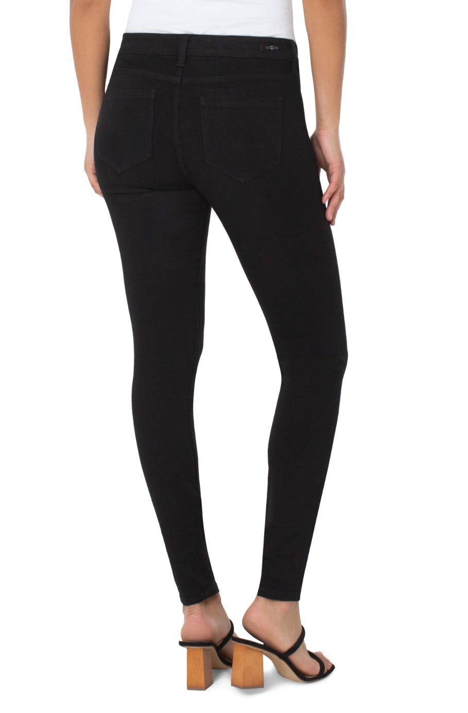 Liverpool Abby Skinny Silky Soft Jeans Black