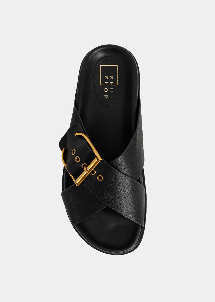 Shu Shop Barb Sandals Black