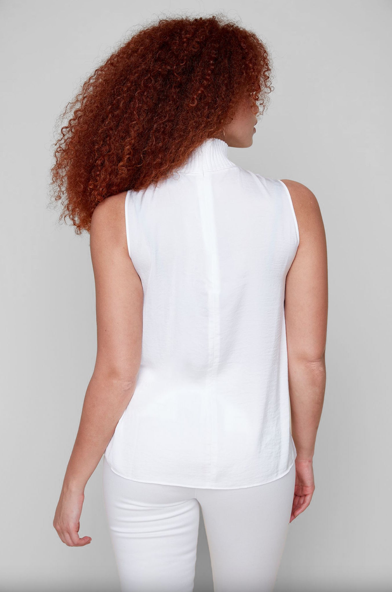Renuar Sleeveless Blouse Crème