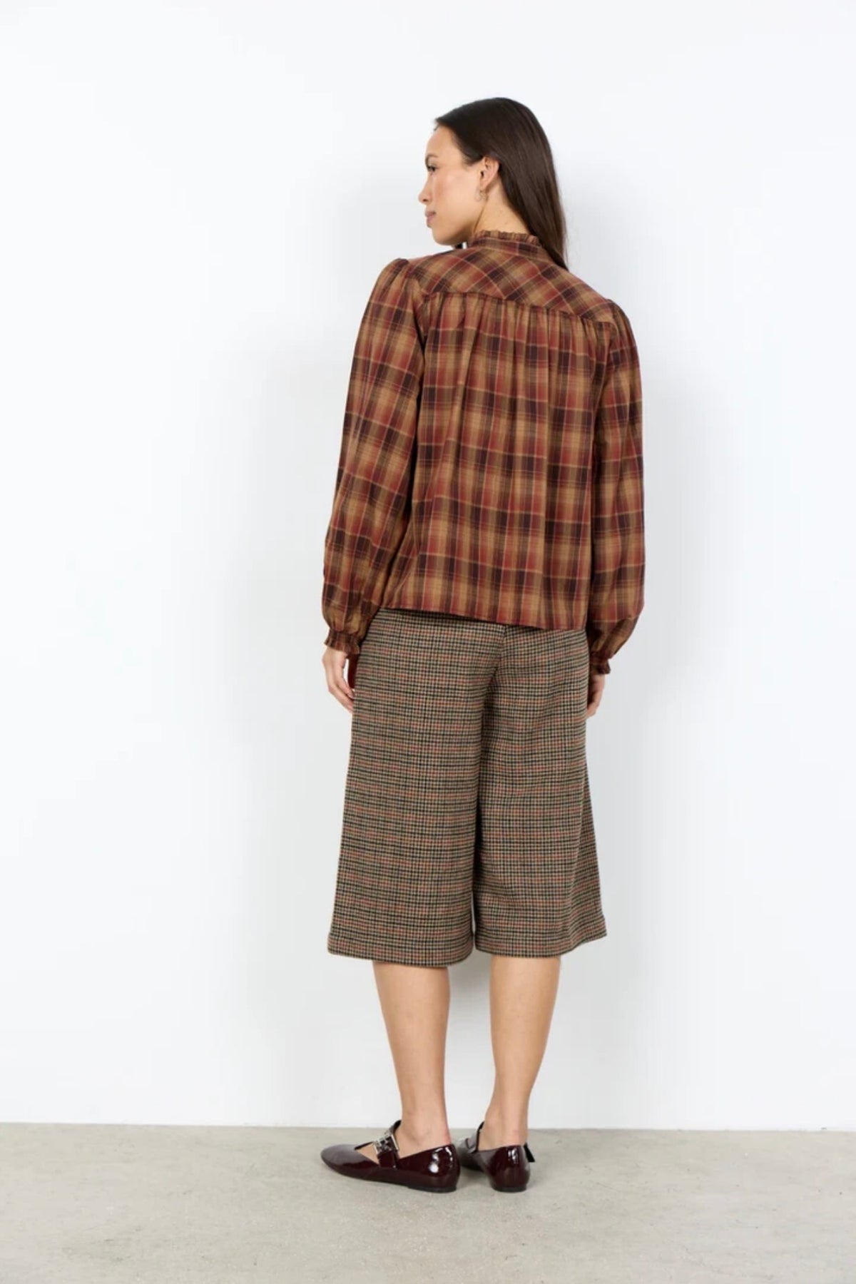 Soya Concept Halema Plaid Shirt