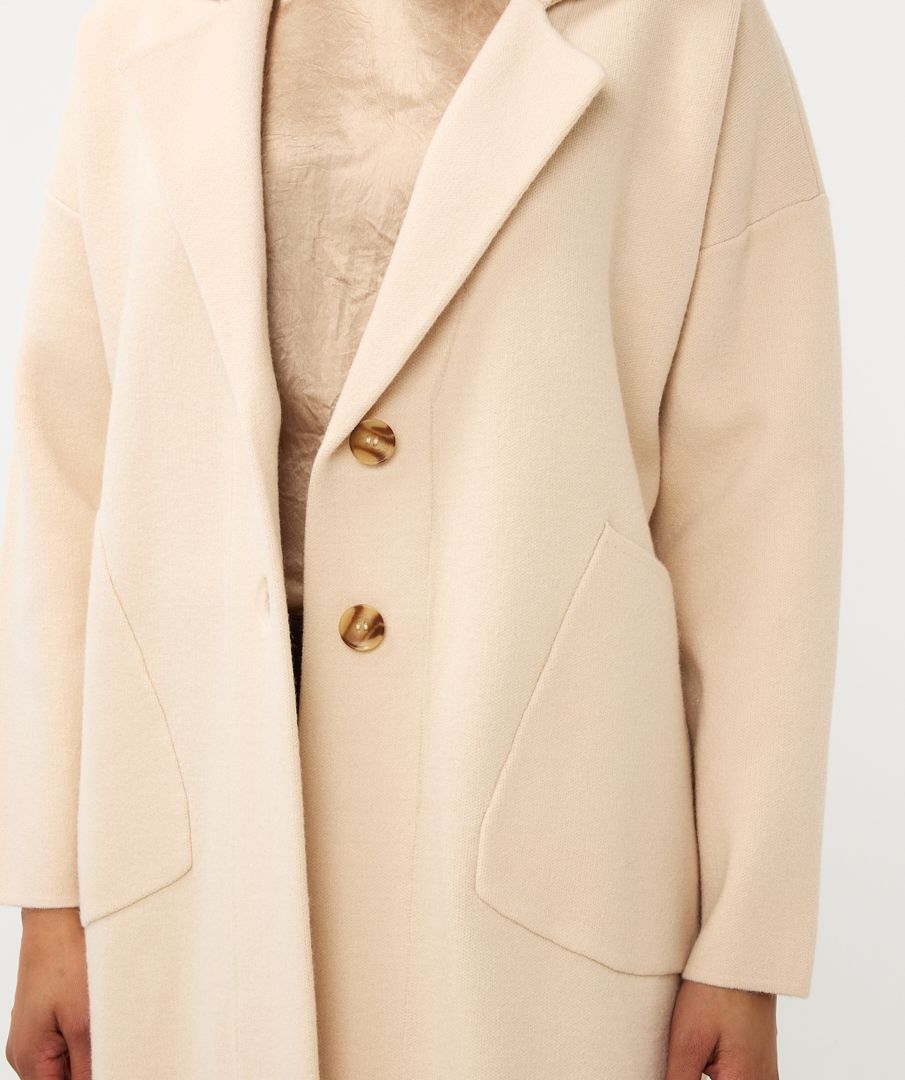 Esqualo Cardigan Blazer Biscuit