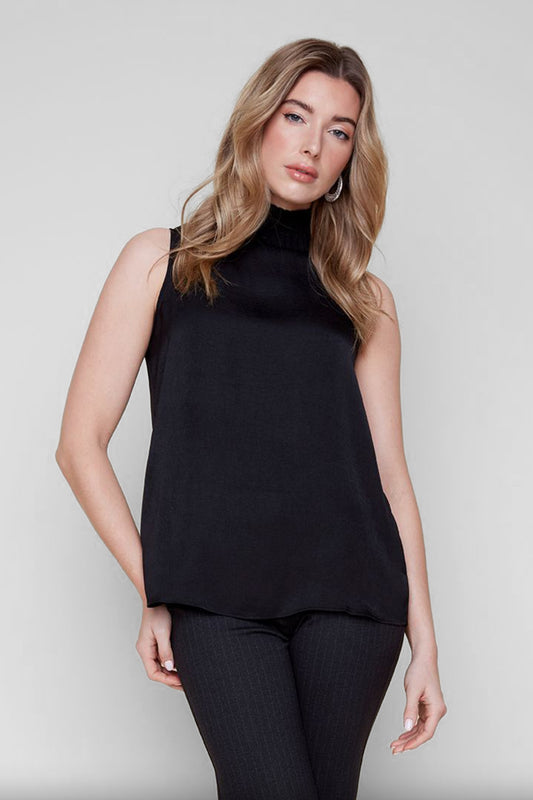 Renuar Sleeveless Blouse Black