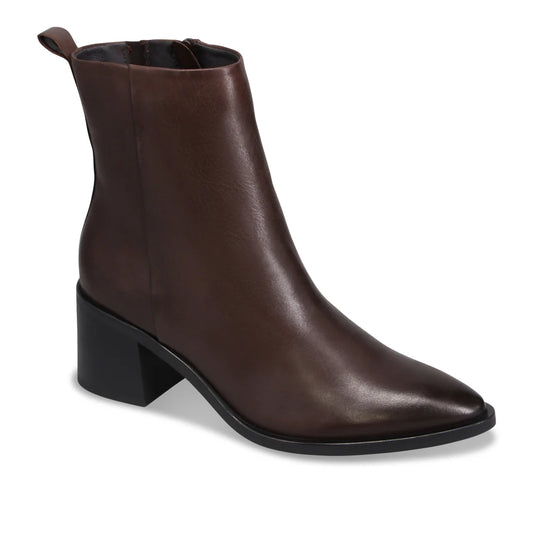 Jessica Heeled Ankle Boot Brown