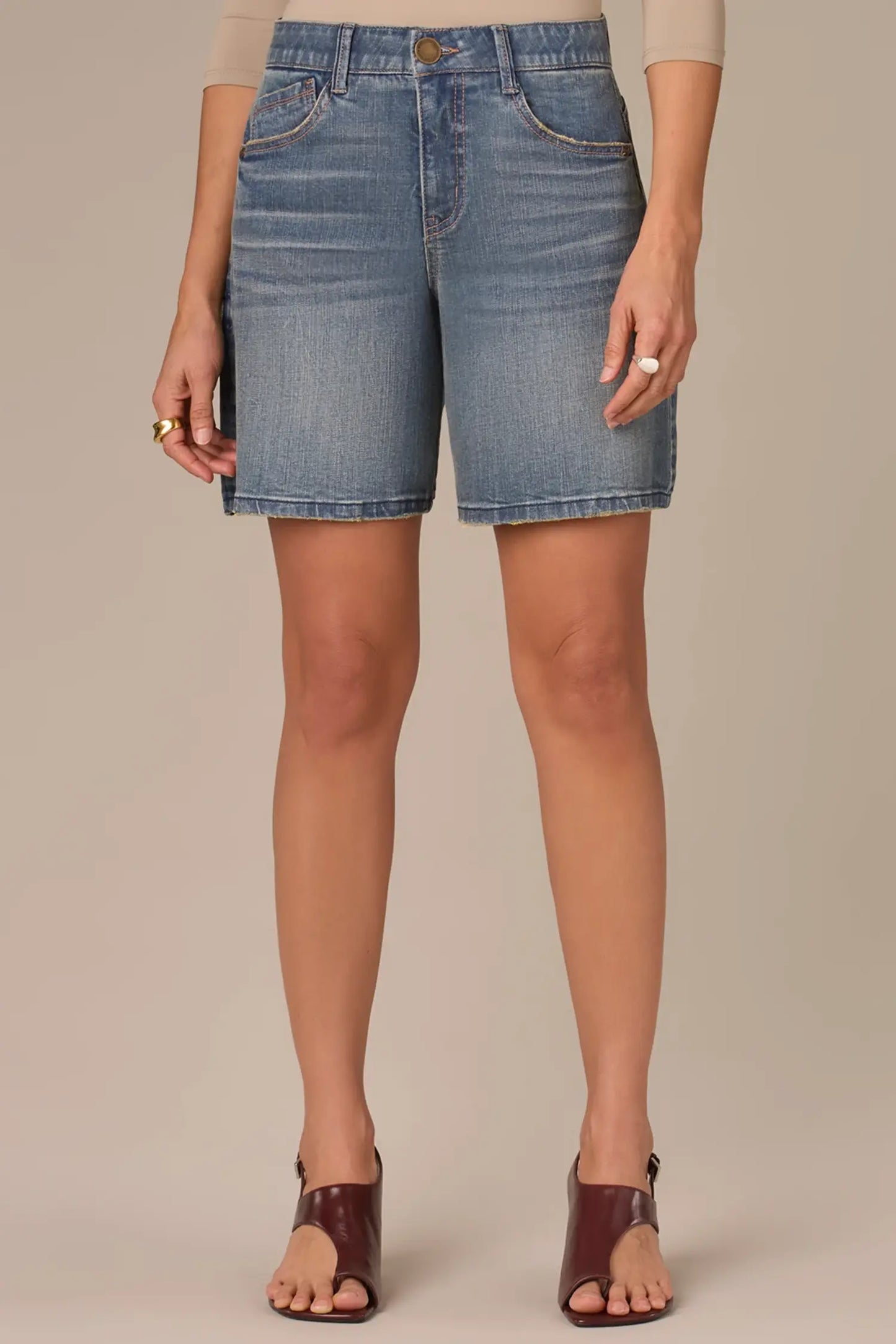 Wit & Wisdom Relaxed High Rise Shorts