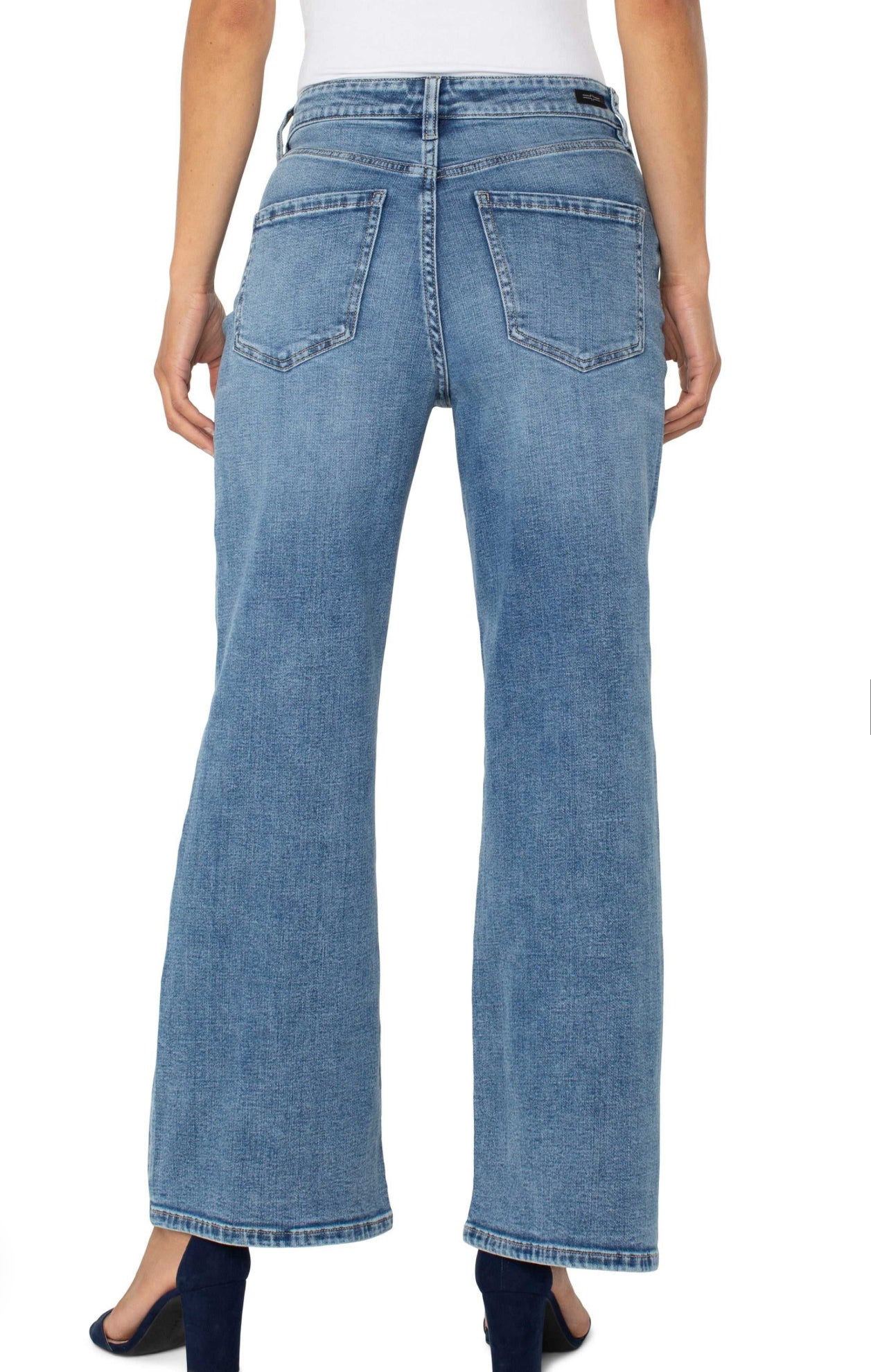 Liverpool Stride Hi-rise Wide Leg Jeans
