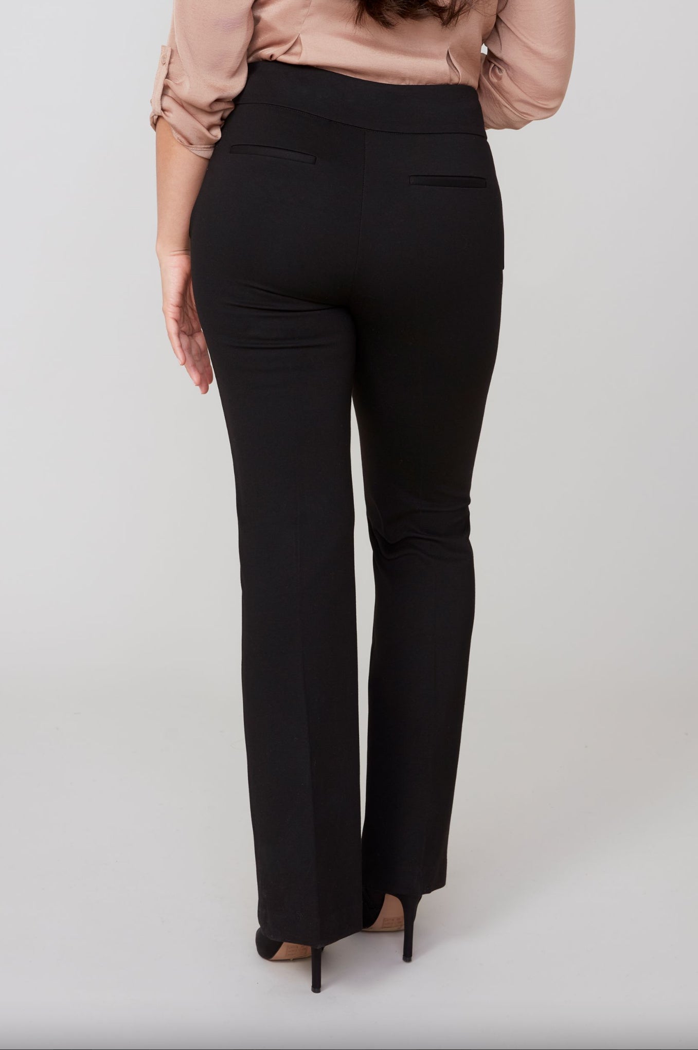 Renuar Flare Dress Pants Black