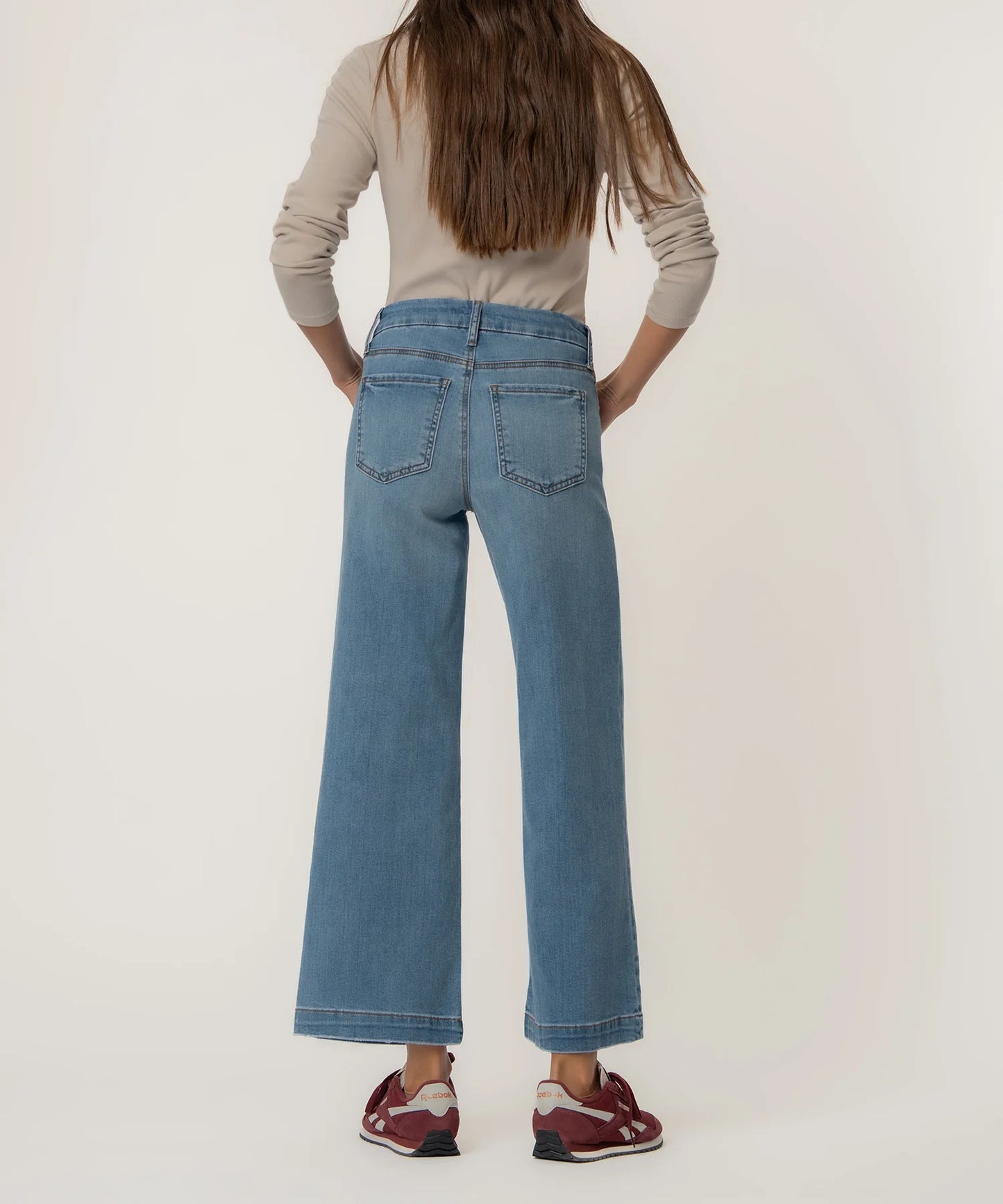 Kut Meg Wide Leg Jeans Totally