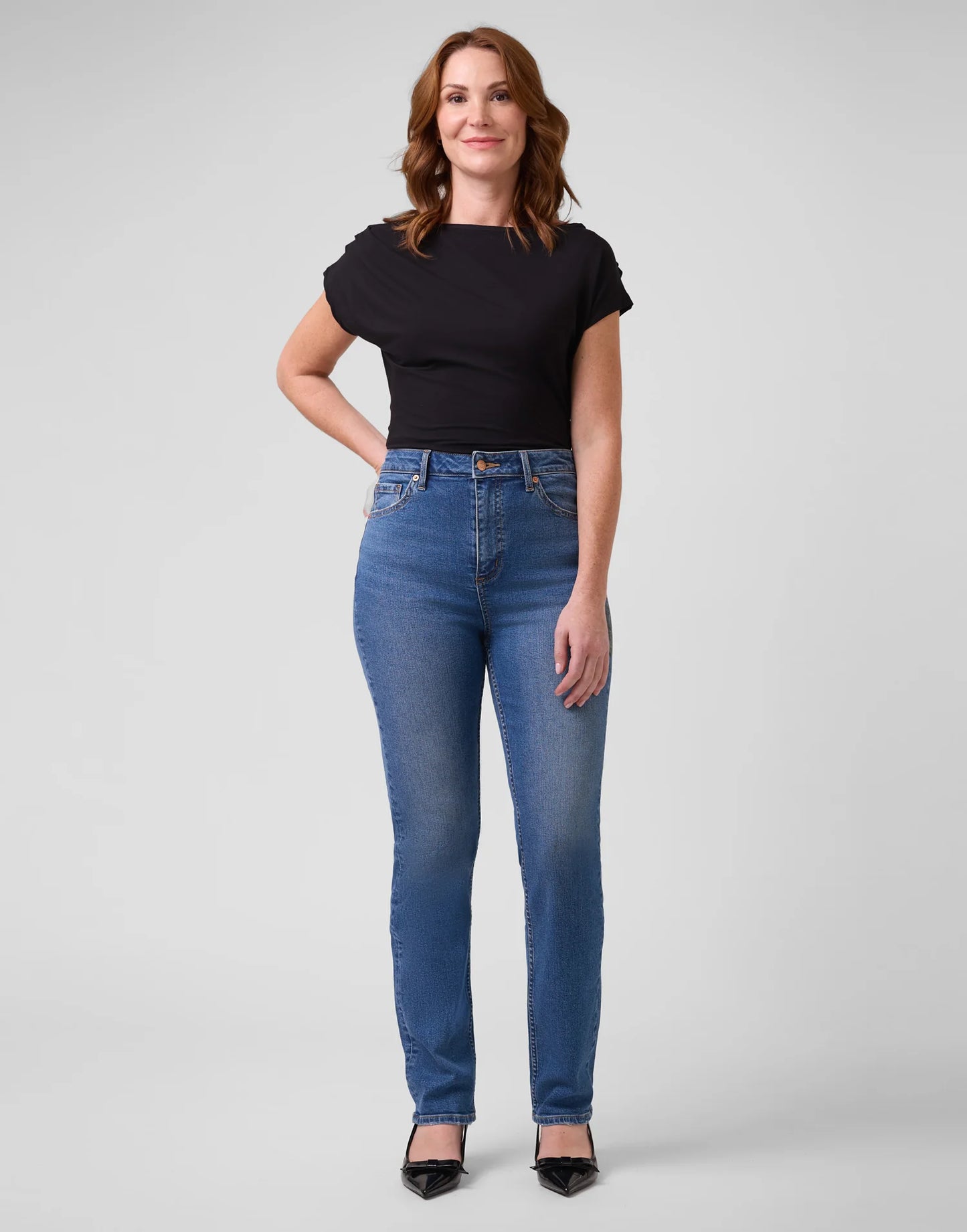 EMILY SLIM JEANS / DENIM BLUE