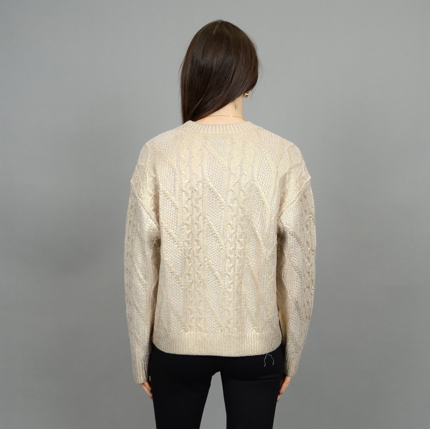 RD Style Rowayne Sweater Gold Foil