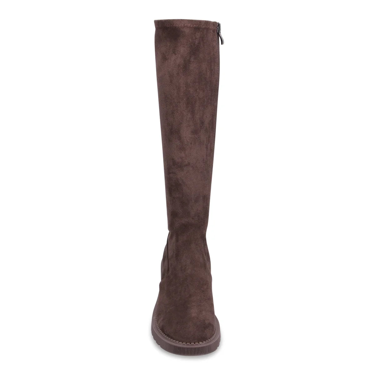 Django & Juliette Zina Tall Boots Chocolate Suede