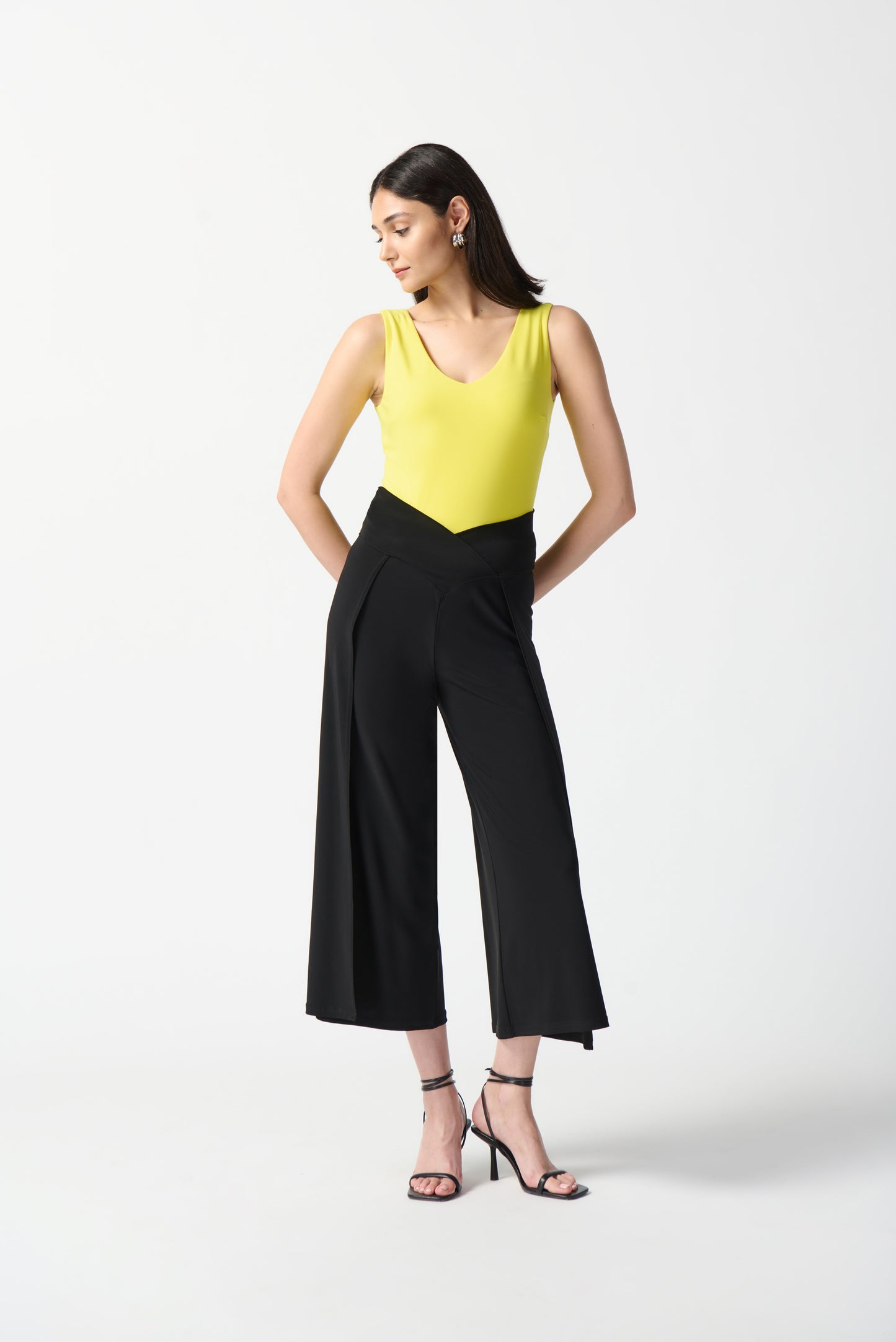 Silky Knit Pull-On Culotte Pants
242026