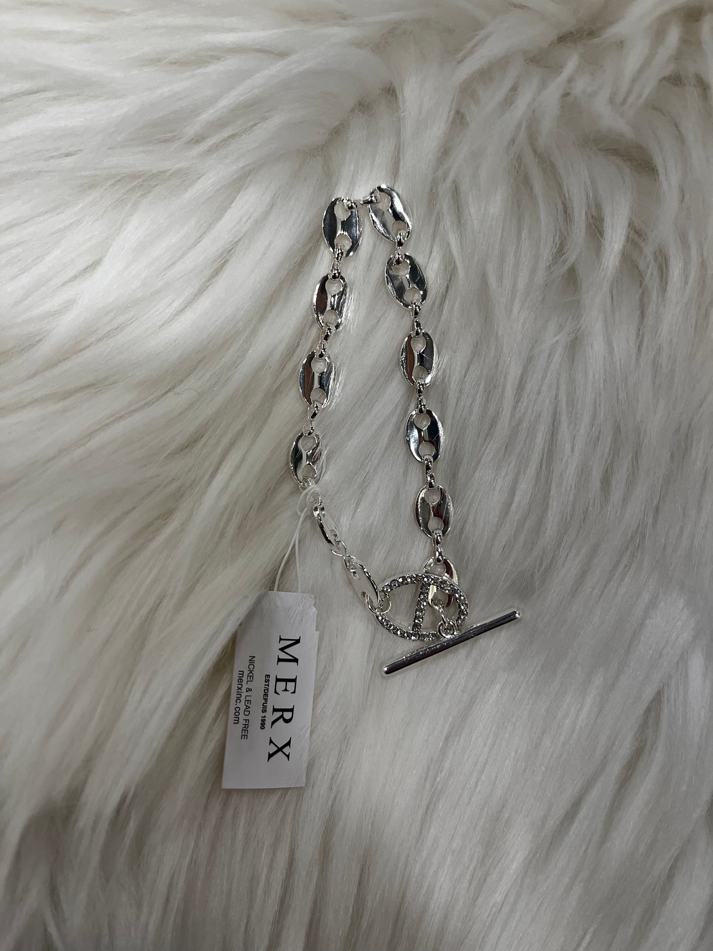 Merx Silver Chain Bracelet