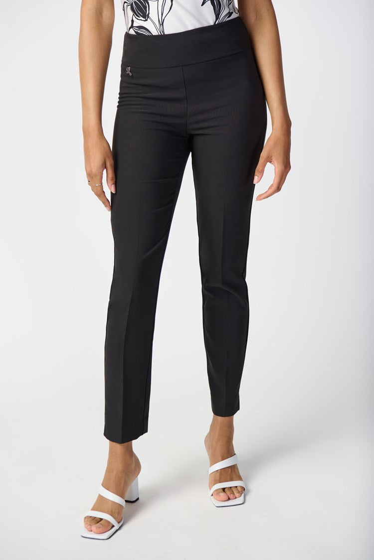 Joseph Ribkoff Lux Twill Slim-Fit Pull-On Pants 241231