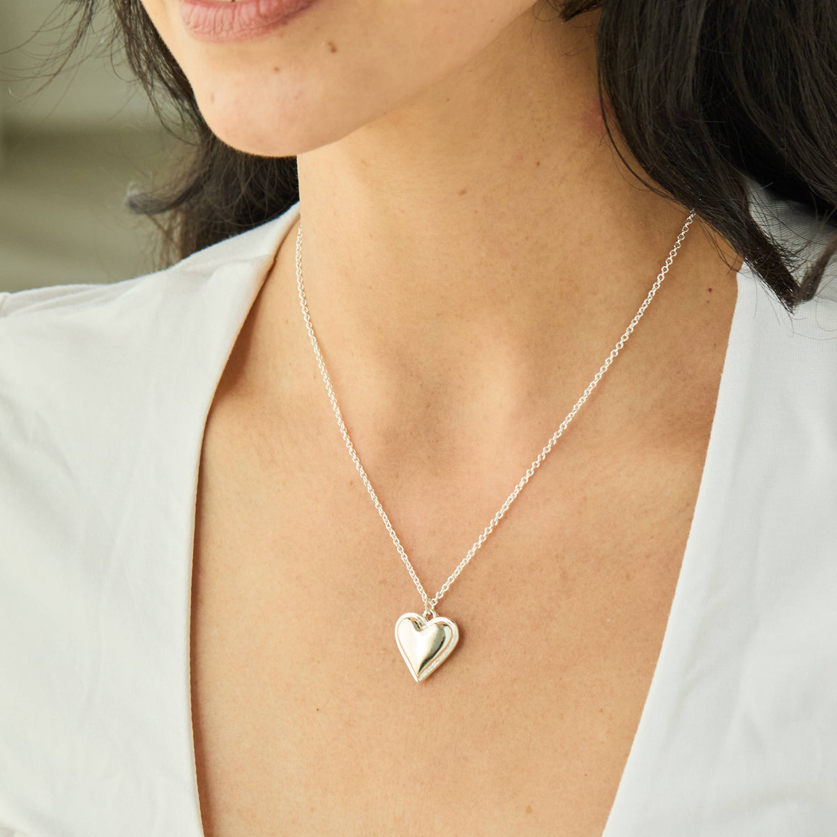 Foxy Originals Sweetheart Necklace Silver