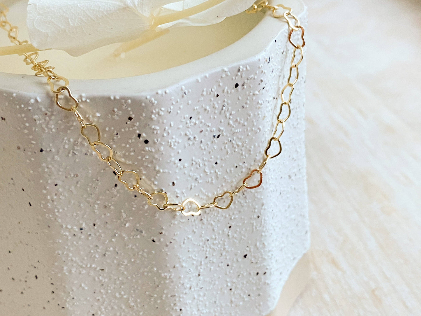 Agaveh Girl The Sweetheart Chain Gold