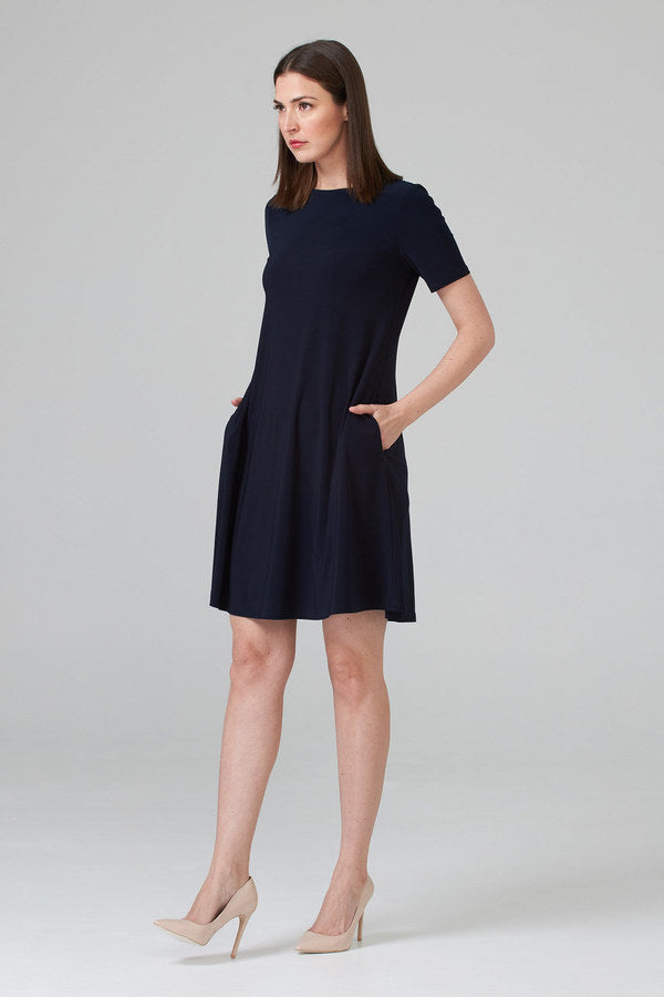 Joseph Ribkoff Midnight Blue Dress Style # 202130