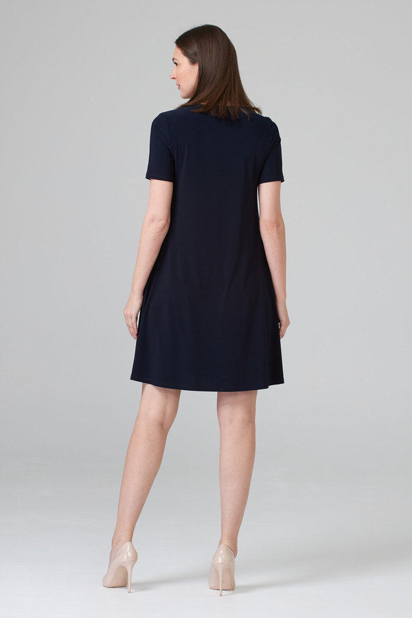 Joseph Ribkoff Midnight Blue Dress Style # 202130