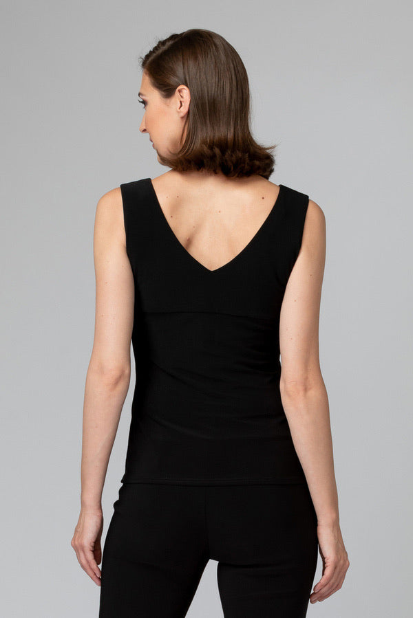 Joseph Ribkoff V Neck Cami Black