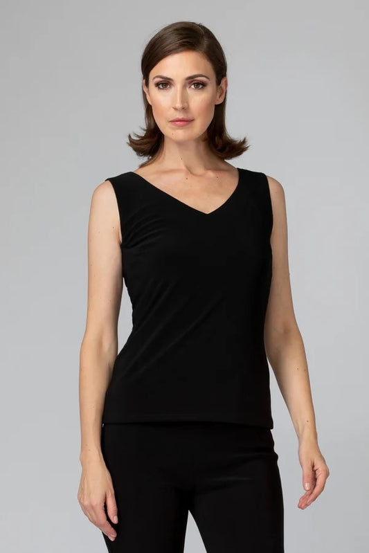 Joseph Ribkoff V Neck Cami Black