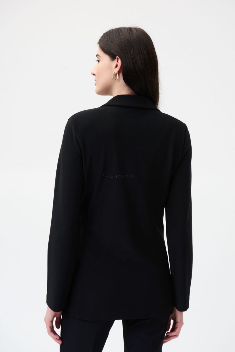 Joseph Ribkoff Black Single Button Blazer Style 221317